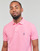 Clothing Men short-sleeved polo shirts Polo Ralph Lauren POLO COUPE DROITE EN COTON BASIC MESH Pink