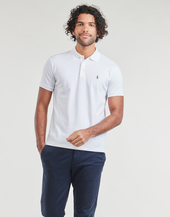 shirts short-sleeved Hilfiger POLO - | ! polo NET Tommy delivery Clothing Free 1985 REGULAR Spartoo White - Men