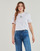Clothing Women short-sleeved t-shirts Lacoste TH1147 White