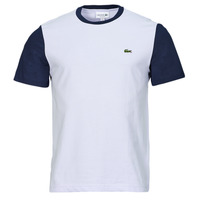 Clothing Men short-sleeved t-shirts Lacoste TH1298 Blue