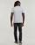 Clothing Men short-sleeved t-shirts Lacoste TH1712 Grey / Black