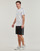 Clothing Men short-sleeved t-shirts Lacoste TH7404 White