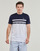 Clothing Men short-sleeved t-shirts Lacoste TH7515 Marine / White