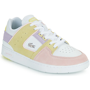 Shoes Women Low top trainers Lacoste COURT CAGE White / Violet