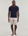 Clothing Men Shorts / Bermudas Emporio Armani ICONIC TERRY Beige