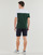 Clothing Men short-sleeved t-shirts Le Coq Sportif BAT TEE SS N°3 M White / Green