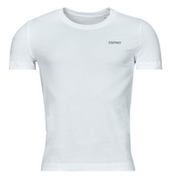 Clothing Men short-sleeved t-shirts Esprit SUS F AW CN SS White