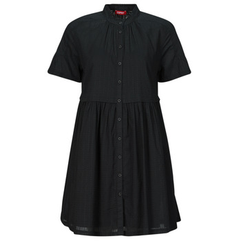 Clothing Women Short Dresses Esprit A LINE MINI Black