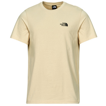Clothing Men short-sleeved t-shirts The North Face SIMPLE DOME Beige