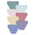 Underwear Girl Knickers/panties Petit Bateau A0ABF X7 Multicolour