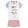 Clothing Children Sleepsuits Petit Bateau MANOELOU White / Multicolour