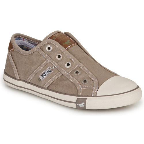 Shoes Women Low top trainers Mustang 1099409 Brown