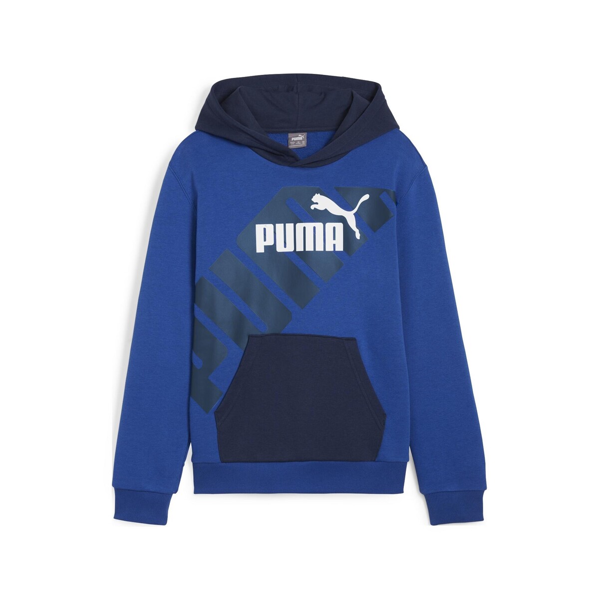 Clothing Boy sweaters Puma PUMA POWER GRAPHIC HOODIE TR B Blue