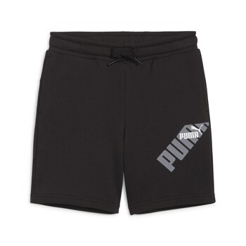 Clothing Boy Shorts / Bermudas Puma PUMA POWER GRAPHIC SHORTS TR  B Black