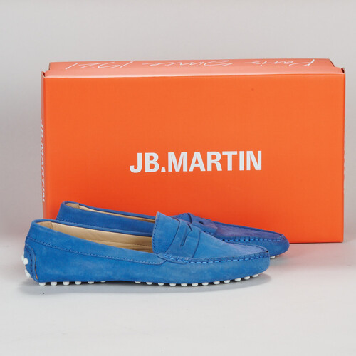 Shoes Women Loafers JB Martin CHARME Blue
