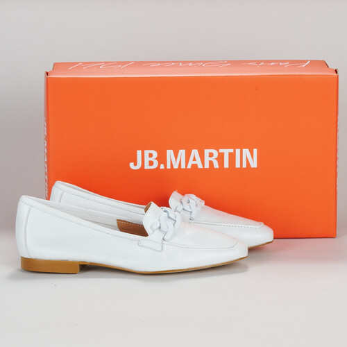 Shoes Women Loafers JB Martin VEILLE White