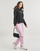Clothing Women sweaters Calvin Klein Jeans MONOLOGO REGULAR HOODIE Black