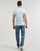 Clothing Men short-sleeved t-shirts Calvin Klein Jeans SEASONAL MONOLOGO TEE Blue