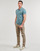 Clothing Men short-sleeved polo shirts Calvin Klein Jeans CK EMBRO BADGE SLIM POLO Blue