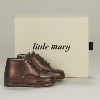 Shoes Children Mid boots Little Mary VIVALDI Brown