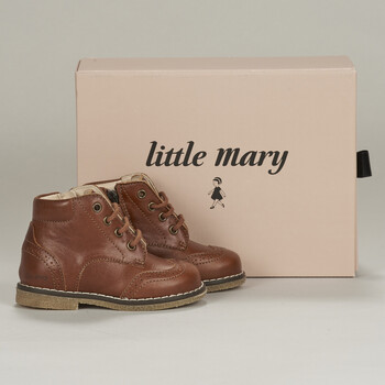 Shoes Children Mid boots Little Mary JANIE Brown