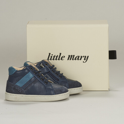 Shoes Boy Mid boots Little Mary ANDREA Blue