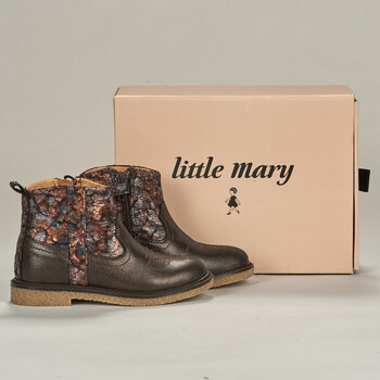 Shoes Girl Mid boots Little Mary DELLA Brown