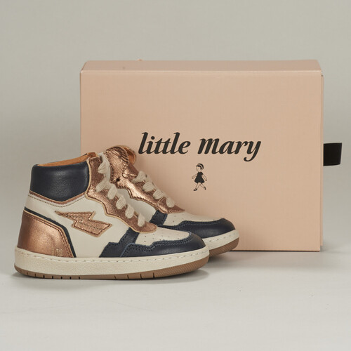 Shoes Children High top trainers Little Mary CAMILLE Blue