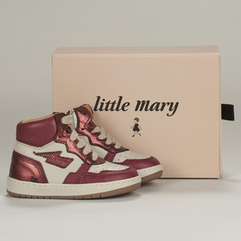 Shoes Children High top trainers Little Mary CAMILLE Red