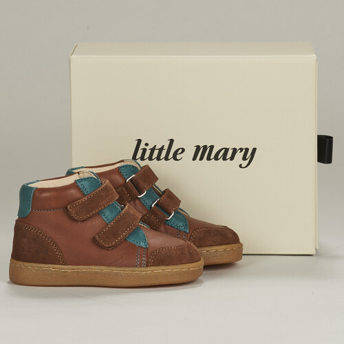 Shoes Boy High top trainers Little Mary LEIO Brown