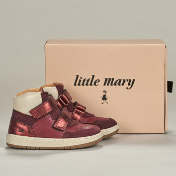 Shoes Girl High top trainers Little Mary  Red