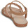 Shoes Women Sandals Les Petites Bombes IRMAK Gold / Pink