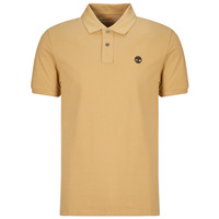 Clothing Men short-sleeved polo shirts Timberland Pique Short Sleeve Polo Beige