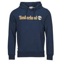 Clothing Men sweaters Timberland Linear Logo Hoodie Marine