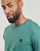 Clothing Men short-sleeved t-shirts Timberland Short Sleeve Tee Grey / Blue