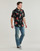 Clothing Men short-sleeved shirts Quiksilver APERO CLASSIC SS Black / Multicolour