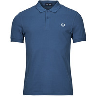 Clothing Men short-sleeved polo shirts Fred Perry PLAIN FRED PERRY SHIRT Blue