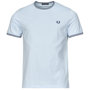 Fred Perry TWIN TIPPED T-SHIRT Blue / Marine