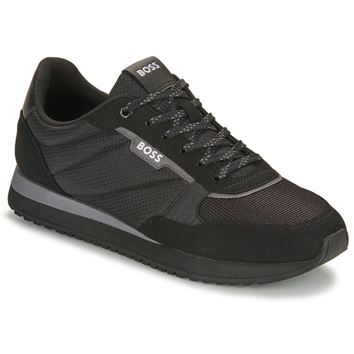 Shoes Men Low top trainers BOSS Kai_Runn_nytx Black