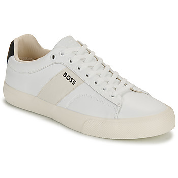 Shoes Men Low top trainers BOSS Aiden_Tenn_flrb White