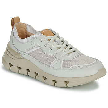 Shoes Women Low top trainers Clarks NATURE X COVE White