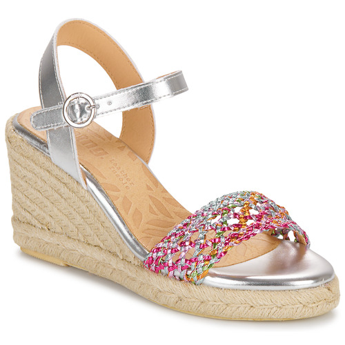 Shoes Women Sandals MTNG 59718 Silver / Multicolour