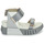 Shoes Women Sandals United nude DELTA RUN Grey / White