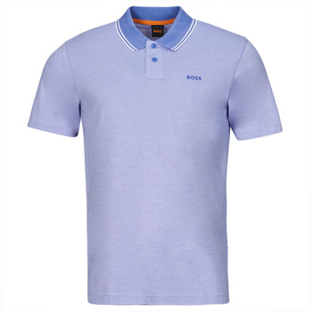 Clothing Men short-sleeved polo shirts BOSS PeoxfordNew Blue