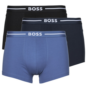 Underwear Men Boxer shorts BOSS Trunk 3P Bold Black / Blue / Marine