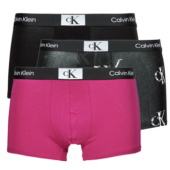 Calvin Klein Jeans TRUNK 3PK X3 Black / Black / Violet