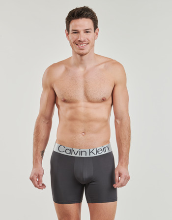 Calvin Klein Jeans BOXER BRIEF 3PK X3 Grey / Grey / Black
