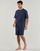 Clothing Men Shorts / Bermudas Calvin Klein Jeans SLEEP SHORT Marine