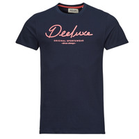 Clothing Men short-sleeved t-shirts Deeluxe LATTE Marine