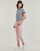 Clothing Women slim jeans Freeman T.Porter ALEXA CROPPED MAGIC COLOR Pink
